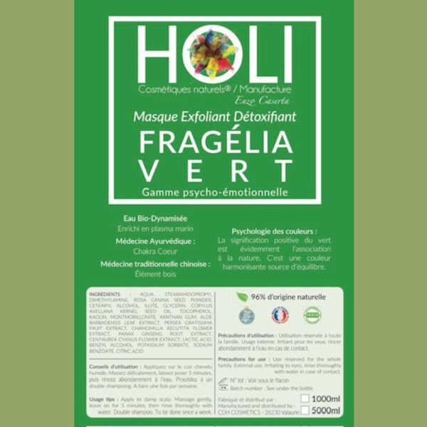 Masque exfoliant Argile Verte