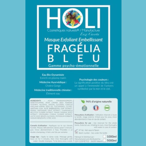 Masque exfoliant Argile Bleue
