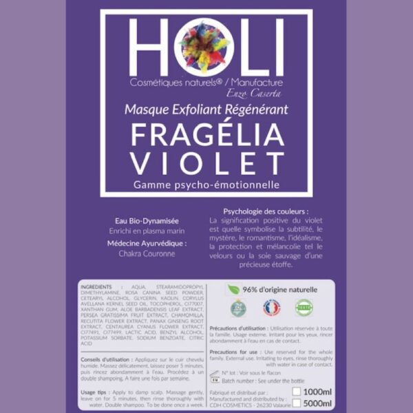 Masque exfoliant Argile Violette