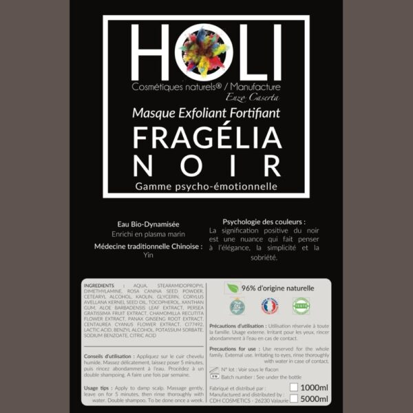 Masque exfoliant Argile Noire
