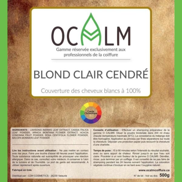 Blond clair cendré