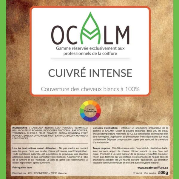 Cuivré intense