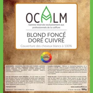 Blond foncé doré cuivré
